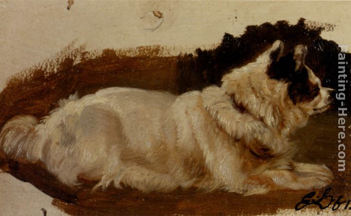 Study Of A Chow painting - Sir Edwin Henry Landseer Study Of A Chow art painting